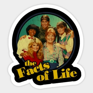 The Facts of Life 80s Tv Sticker